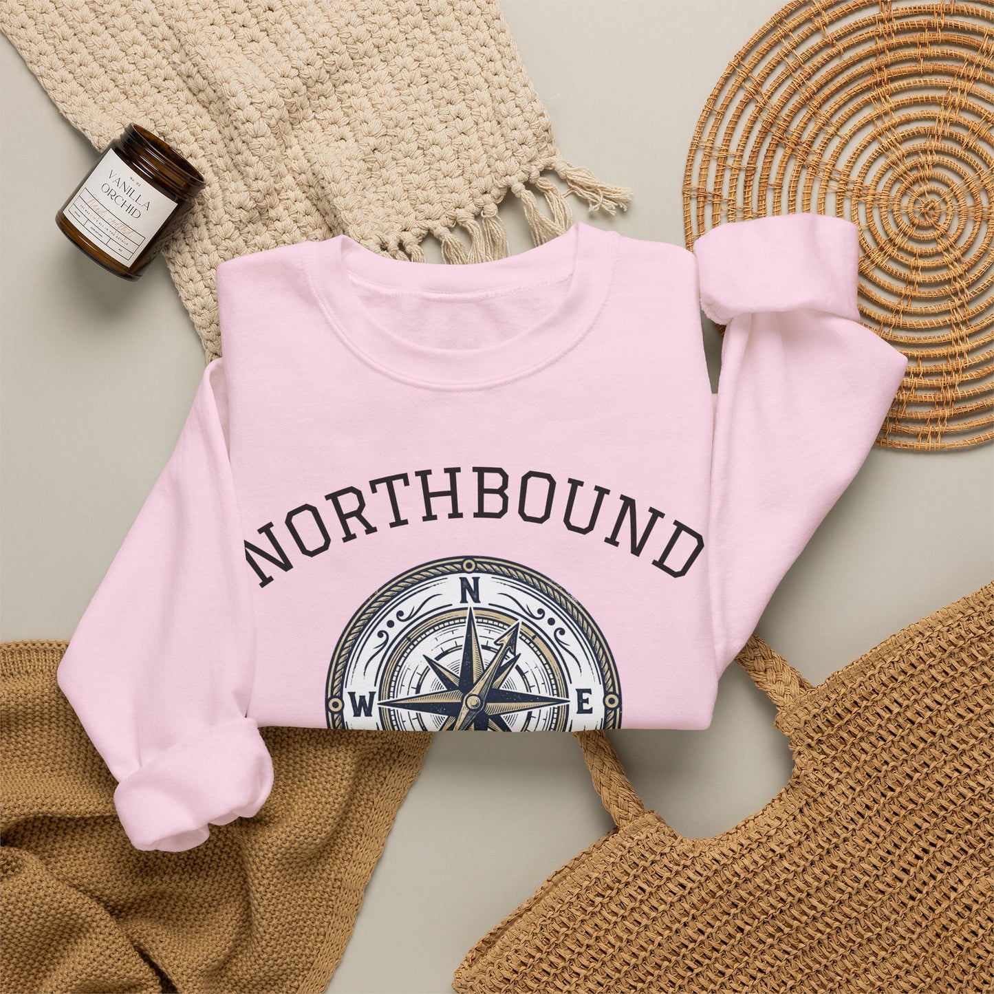 Northbound Compass Crewneck